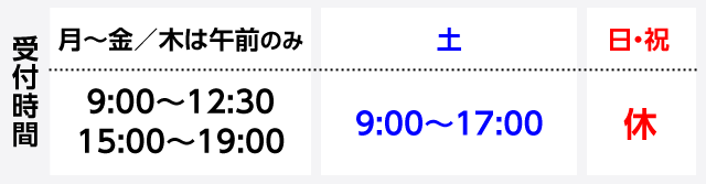 受付時間